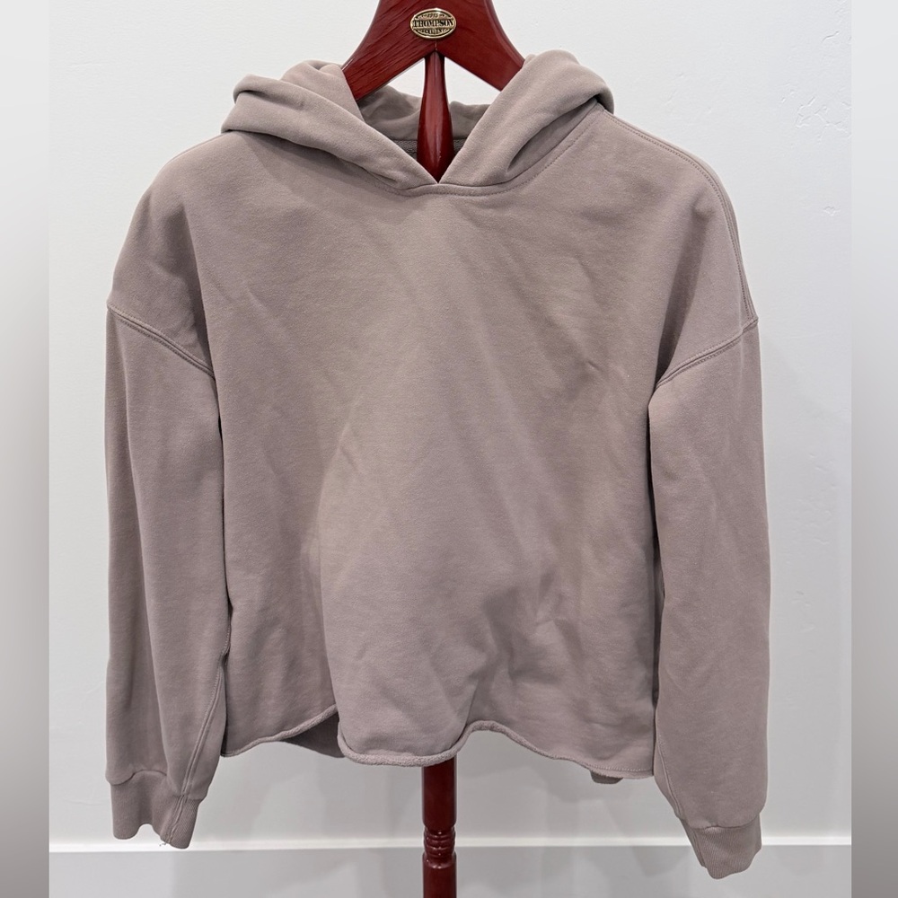 Abercrombie & Fitch Taupe Hooded Pullover